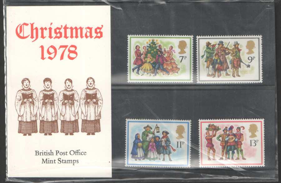 (image for) 1978 Christmas Royal Mail Presentation Pack 104 - Click Image to Close
